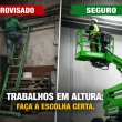 Quando usar plataformas elevatórias em vez de soluções improvisadas